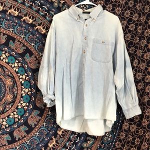 Urban Outfitters Bleached Denim Shirt